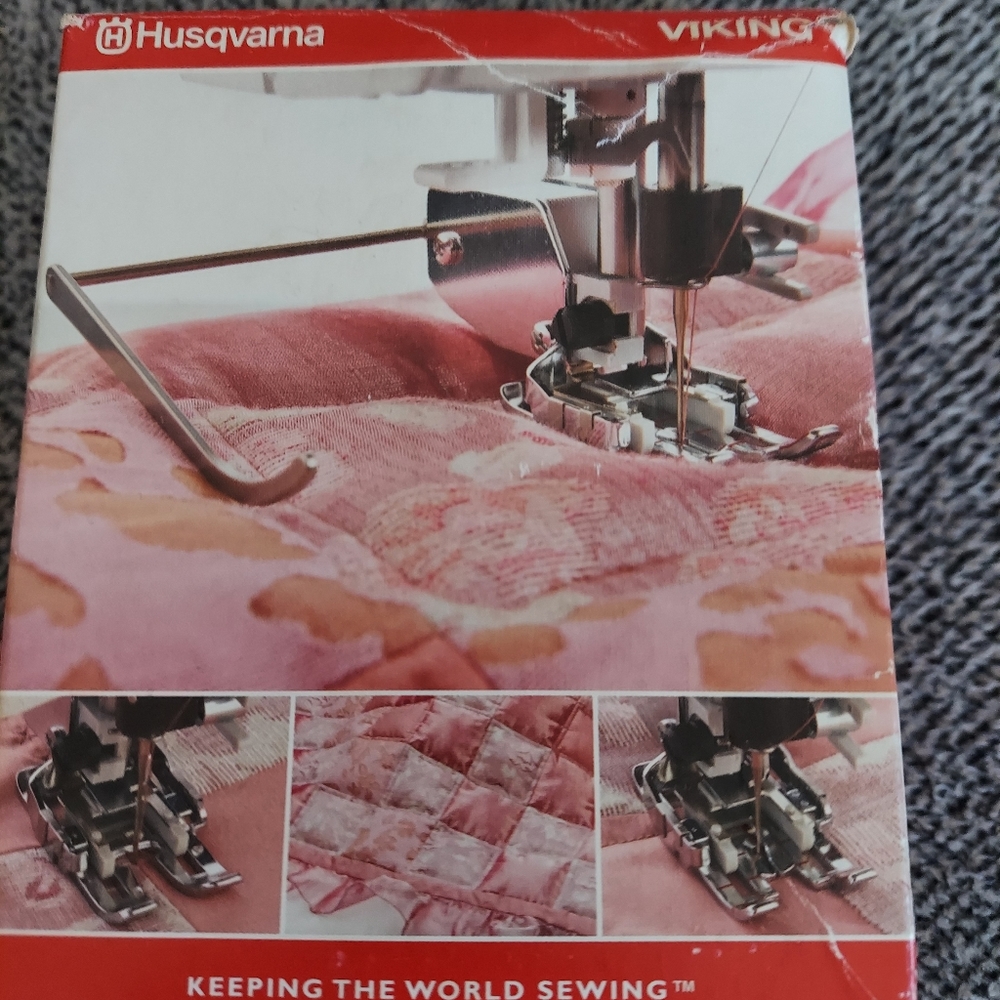Husqvarna Viking Interchangeable Dual Feed Quilting Sewing